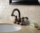 Moen Mediterranean Bronze Two Handle Centerset Bathroom Sink Faucet with Metal Pop-Up Drain Assembly 