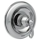 Moen Chrome Tub and Shower Pressure Balancing Valve Trim Only with Metal Single Lever Handle for  T2123 Series Single-Handle Tub and Shower Trims 