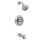 Moen Chrome Single Handle Single Function Bathtub & Shower Faucet (Trim Only) 