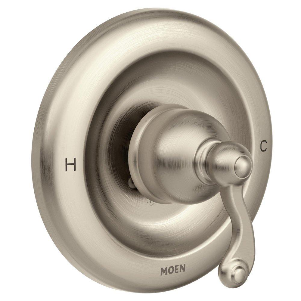 Moen Spot Resist&trade; Brushed Nickel Single Handle Bathtub & Shower Faucet (Trim Only) 