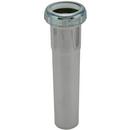 8 x 1-1/2 in. 22 ga Slip-Joint Extension Tube in Polished Chrome