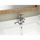 American Standard Polished Chrome Low Arc Bathroom Faucet with Pop-Up Drain and Single Lever Handle 