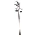 American Standard Polished Chrome Low Arc Bathroom Faucet with Pop-Up Drain and Single Lever Handle 