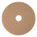 24 in. Non-woven Polyester Fiber Burnish Pad in Tan (Case of 5)
