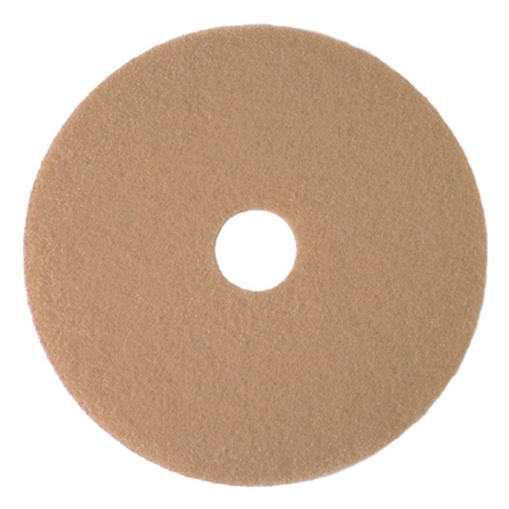 Niagara&trade; Tan Non-woven Polyester Fiber Burnish Pad in Tan (Case of 5) 