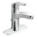Moen Polished Chrome Single Handle Centerset Bathroom Sink Faucet 