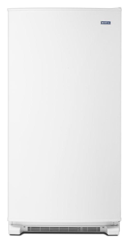 Maytag White 29-1/8 x 66-3/4 in. 15A Freestanding Frost Free Upright Freezer with Reversible Hinge in White 