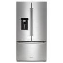 KitchenAid Stainless Steel 35-13/16 in. 23.8 cu. ft. Counter Depth French Door Refrigerator 