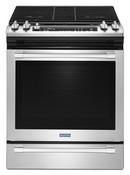 Maytag Fingerprint Resistant Stainless Steel 29-7/8 in. Gas 5-Burner Sealed Slide-in Range 