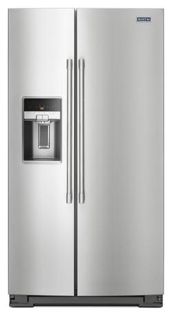 36 in. 20.6 cu. ft. Counter Depth Side-By-Side Refrigerator in Fingerprint Resistant Stainless Steel