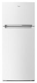 Whirlpool White 28 in. 18 cu. ft. Top Mount Freezer Refrigerator 