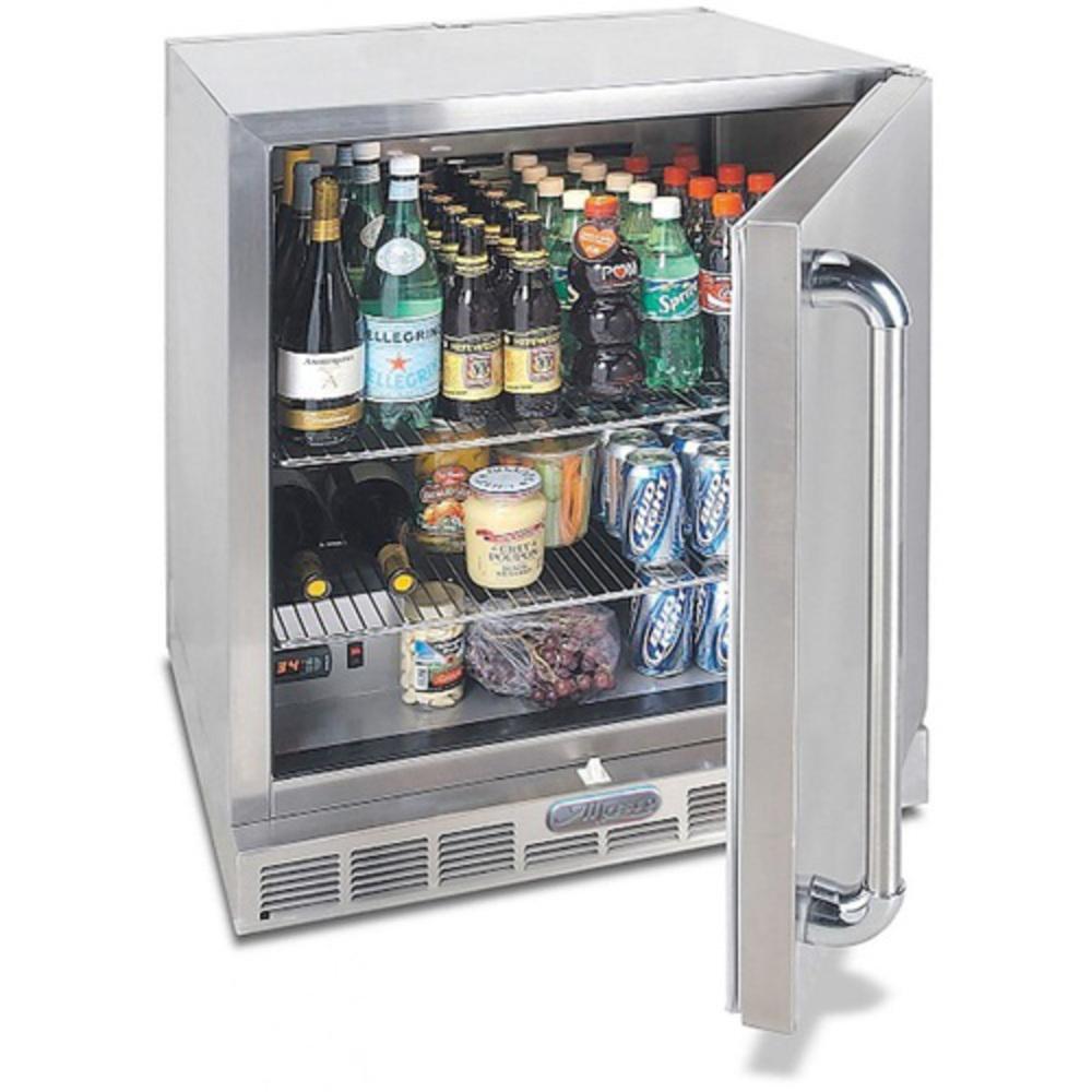 Alfresco Stainless Steel 28-1/2 in. 7.25 cu. ft. Outdoor Refrigerator 