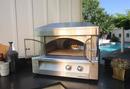 Alfresco Stainless Steel 30 in. Countertop Mounting Pizza Oven 