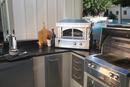 Alfresco Stainless Steel 30 in. Countertop Mounting Pizza Oven 