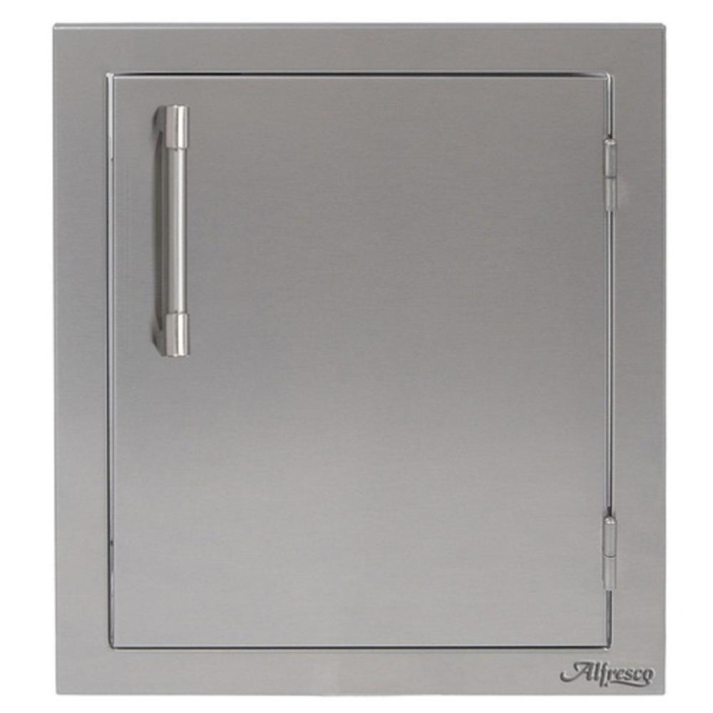 Alfresco Stainless Right Hinged Vertical Single Access Door 