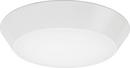 13 in. 28W 1-Light Integrated LED Flushmount Ceiling Fixture in Textured White Lithonia Lighting