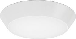 13 in. 28W 1-Light Integrated LED Flushmount Ceiling Fixture in Textured White Lithonia Lighting