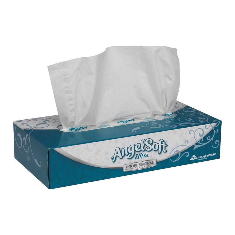 Georgia-Pacific White Premium Facial Tissue in White (Case of 30) 