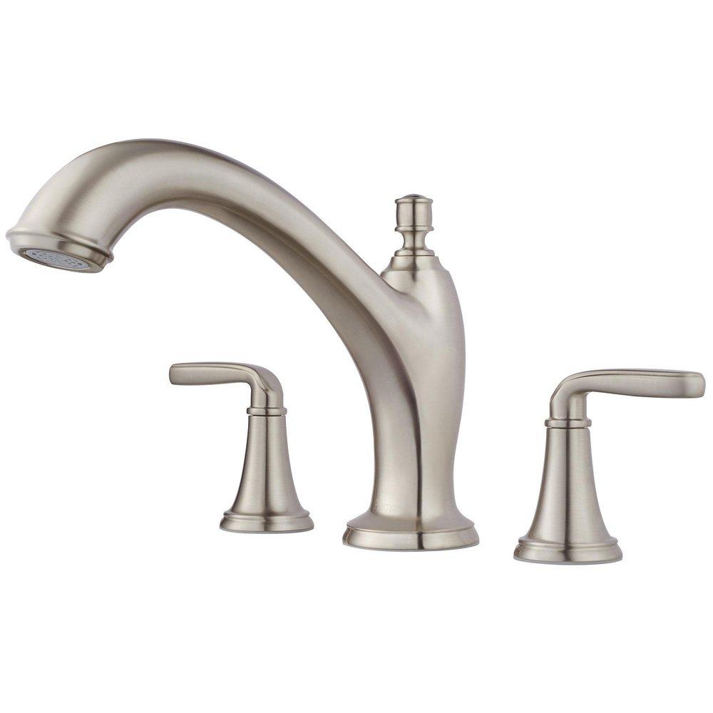 Pfister Brushed Nickel Two Handle Roman Tub Faucet Trim Only 