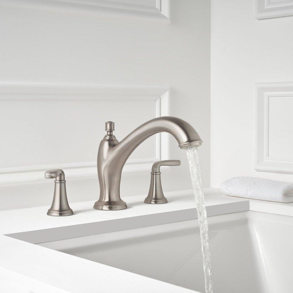 Pfister Brushed Nickel Two Handle Roman Tub Faucet Trim Only 