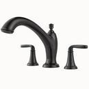 Pfister Tuscan Bronze Two Handle Roman Tub Faucet Trim Only 