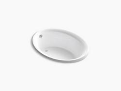 59-15/16 x 42 in. Soaker Drop-In Bathtub with End Drain in White