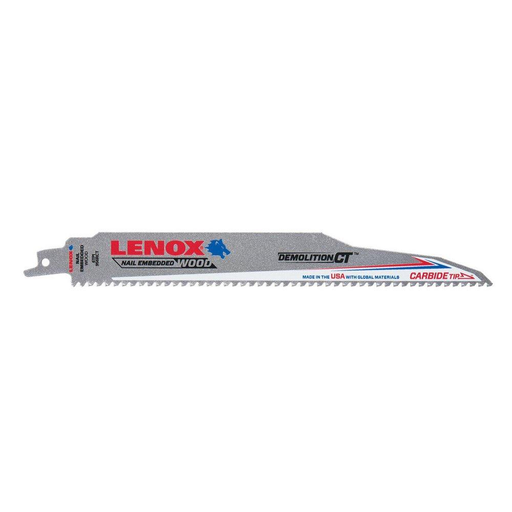 LENOX Chrome Reciprocating Saw Blade 1 Pack 