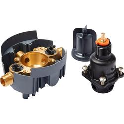 1/2 in. MPT Connection Pressure Balancing Valve Body & Cartridge Kit with Stops