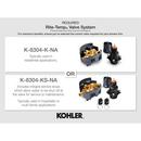KOHLER NPT and Sweat Pressure Balancing Valve 
