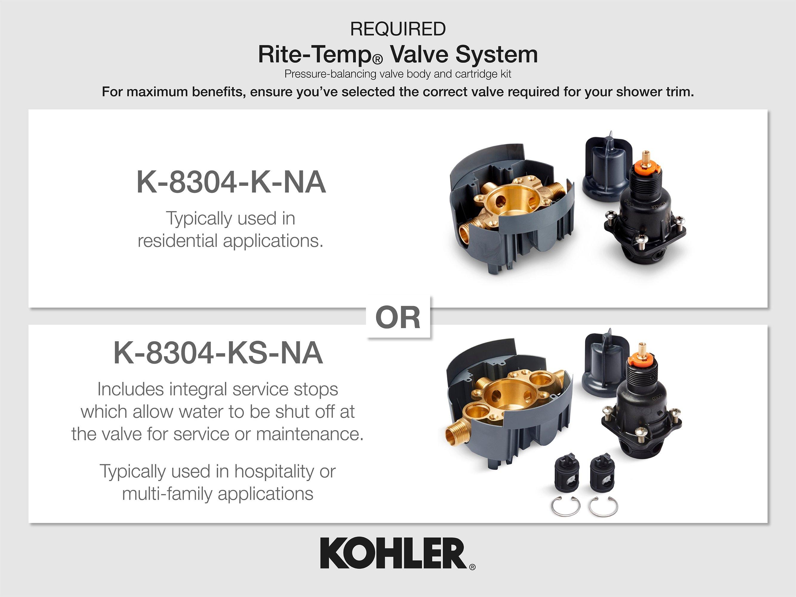 KOHLER NPT and Sweat Pressure Balancing Valve 