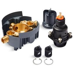 1/2 in. MPT Connection Pressure Balancing Valve Body & Cartridge Kit with Stops