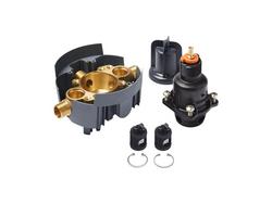 1/2 in. MPT Connection Pressure Balancing Valve Body & Cartridge Kit with Stops