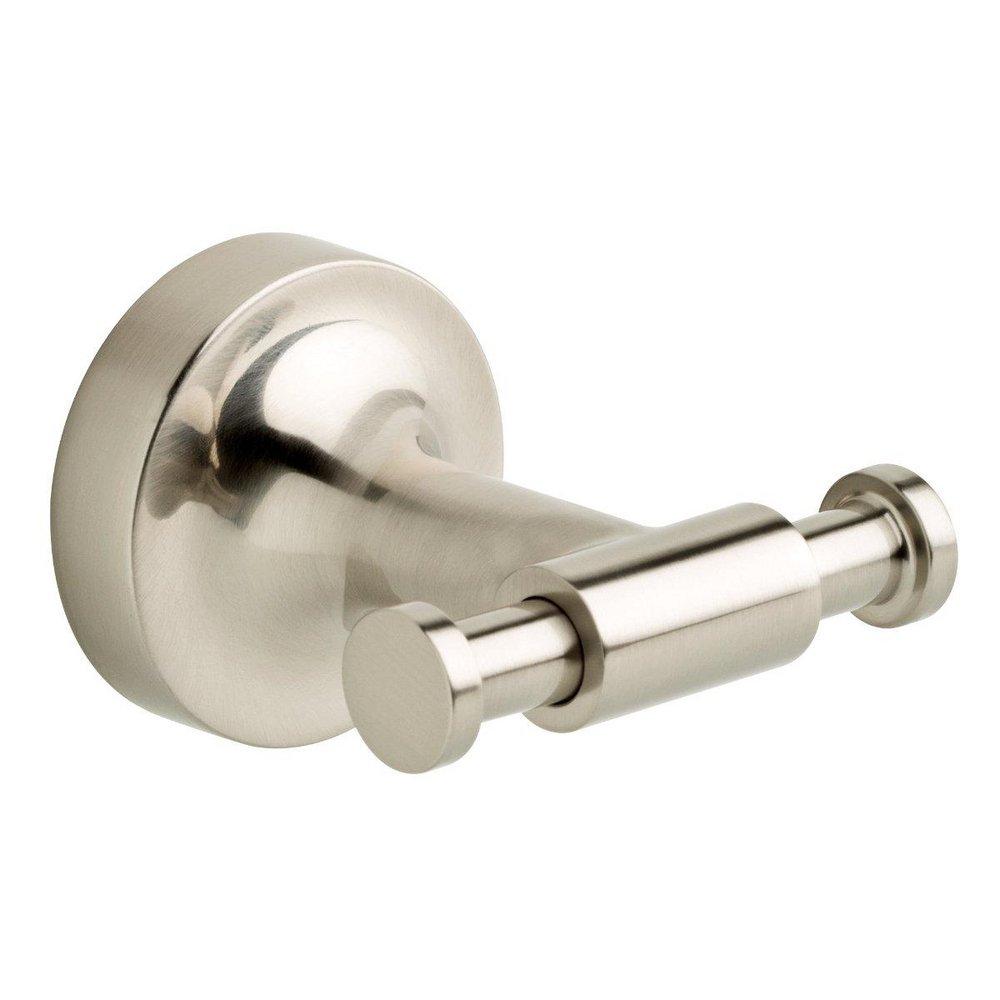 Liberty Hardware Satin Nickel 2-Hook Robe Hook 