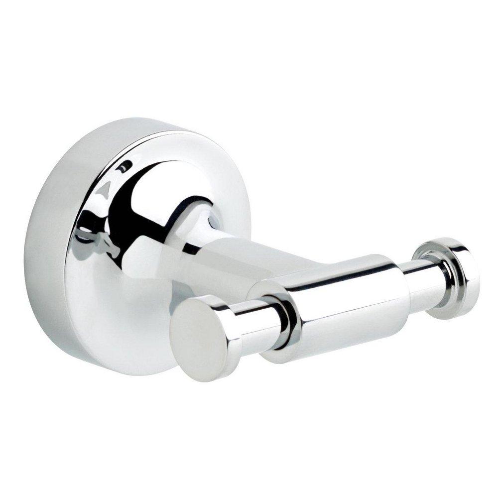 Liberty Hardware Polished Chrome 2-Hook Robe Hook 
