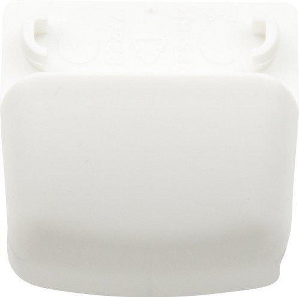 Whirlpool White 2 in. Shelf Retainer Bar End Cap 