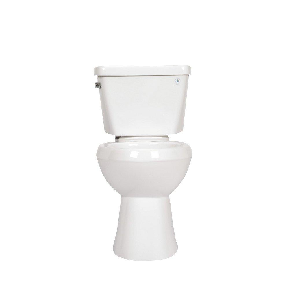 Zurn White 1.28 gpf Elongated Two Piece Toilet 