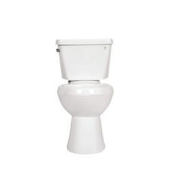 1.28 gpf Elongated Two Piece Toilet in White