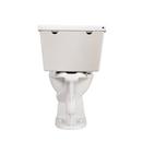 Zurn White High Efficiency Toilet Tank and Siphon Jet Bowl 