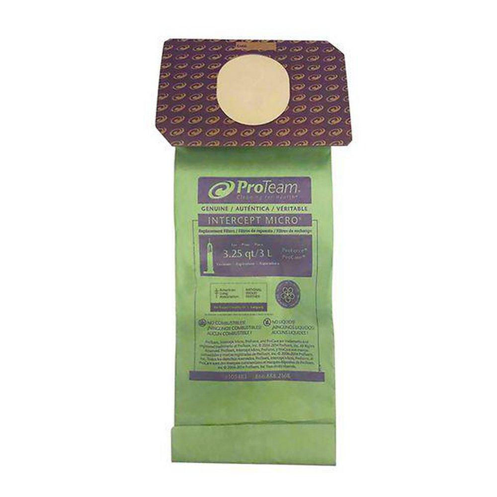 ProTeam&reg; Green Vacuum Bag 3.25 qt (Pack of 10) 