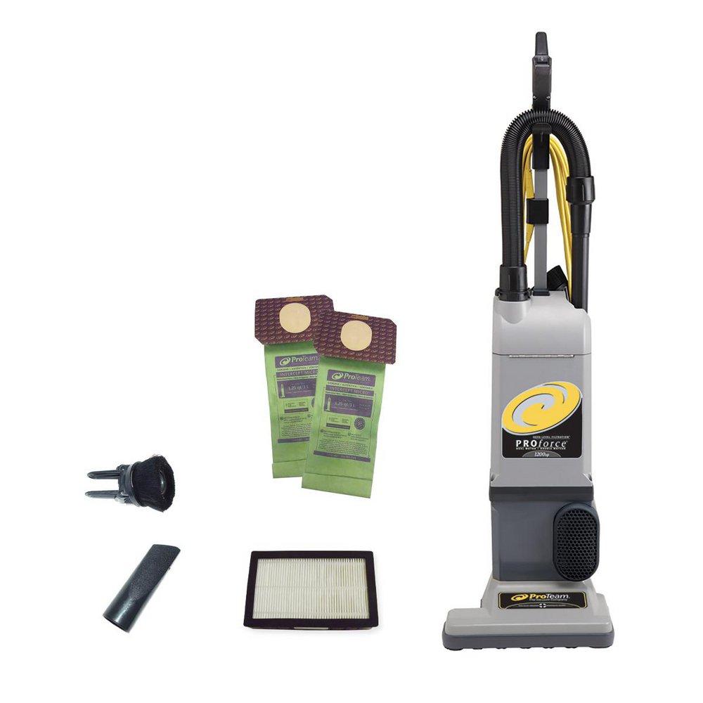 ProTeam&reg; Grey 3L 1200XP Upright Vacuum Cleaner in Grey 