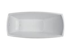67 x 31 in. Freestanding Bathtub with End Drain in White