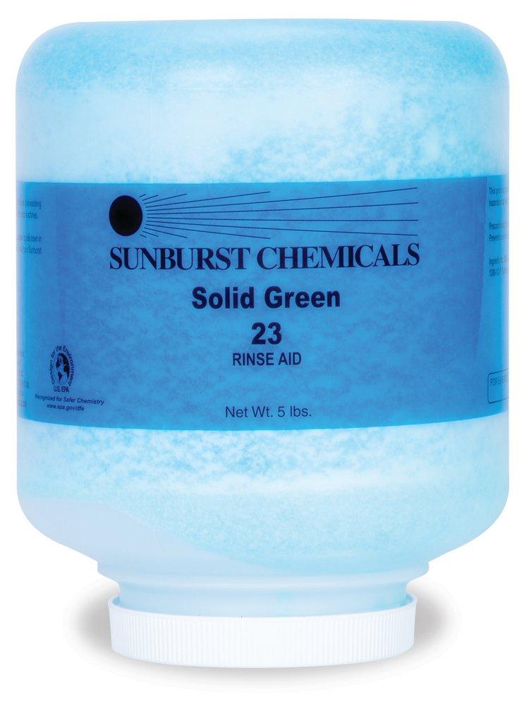 Sunburst Chemicals Blue Rinse Additive for Commercial Dishmachine 