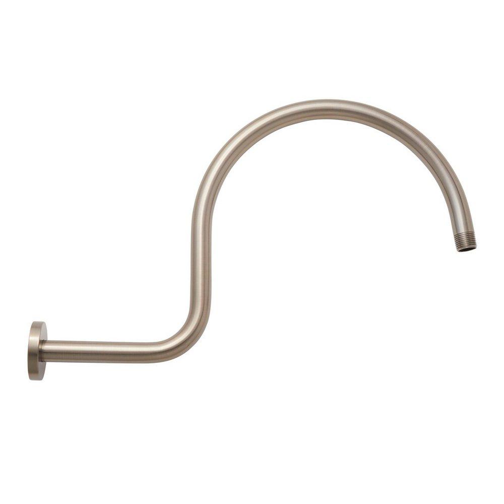 Signature Hardware Oil Rubbed Bronze Shower Arm for Rainshower with Escutcheon 