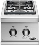 Dynamic Cooking Systems Brushed Stainless Steel Propane Sealed Double Side Burner 