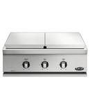 Dynamic Cooking Systems Stainless Steel 30 in. Built-In Dual Side Burner and Griddle 