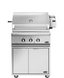 39-3/16 in. 3-Burner Natural Gas Built-in Grill in Stainless Steel