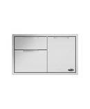 35-15/16 in. Access Drawer in Brushed Stainless Steel