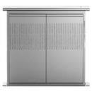 36 in. Downdraft Vent Hood in Brushed Stainless Steel