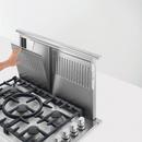 Dynamic Cooking Systems Brushed Stainless Steel 36 in. Downdraft Vent Hood 