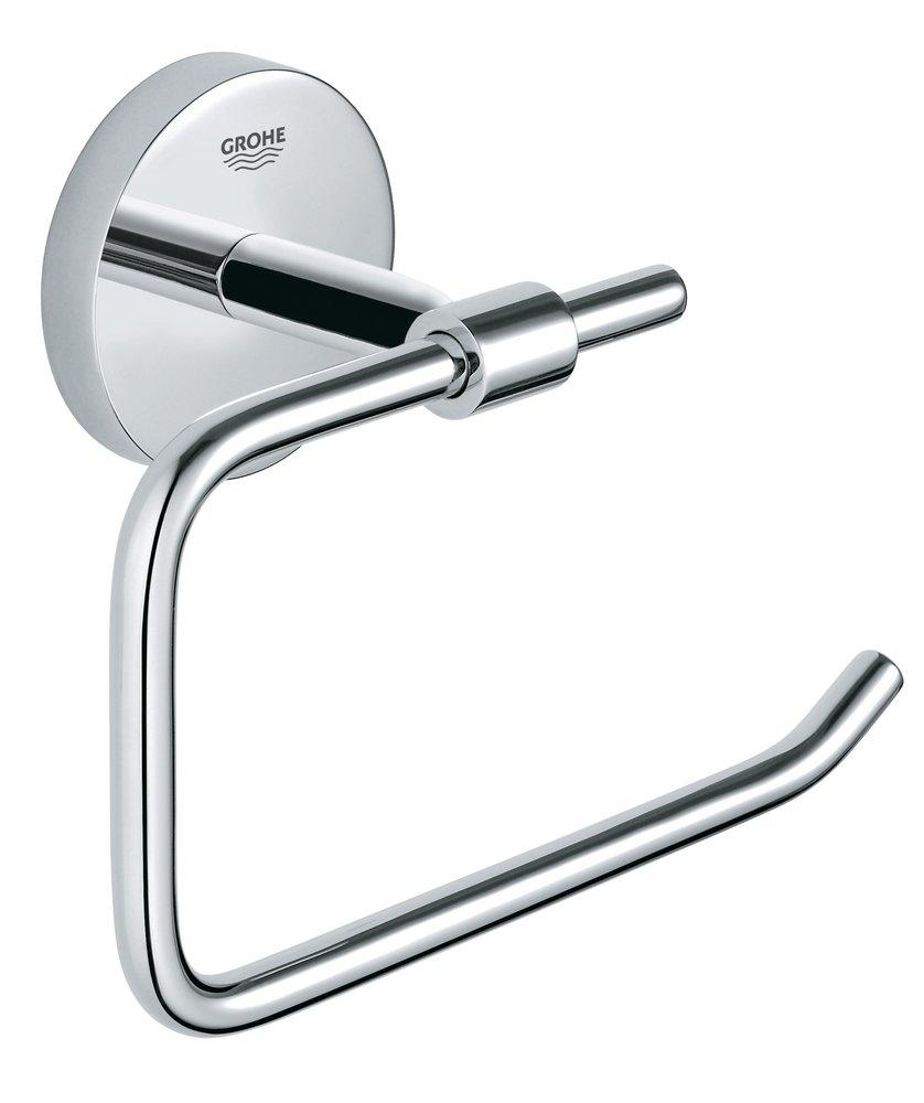 GROHE StarLight&reg; Chrome Concealed Mount and Wall Mount Toilet Tissue Holder 